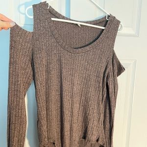 Charlotte Russe Open Shoulder Bodysuit XL